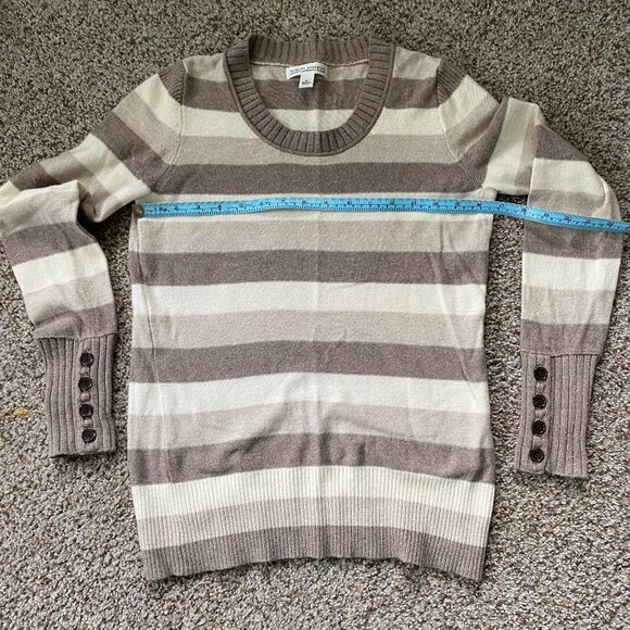 Banana Republic Striped Wool/Cashmere Sweater, size M - Picture 4 of 5